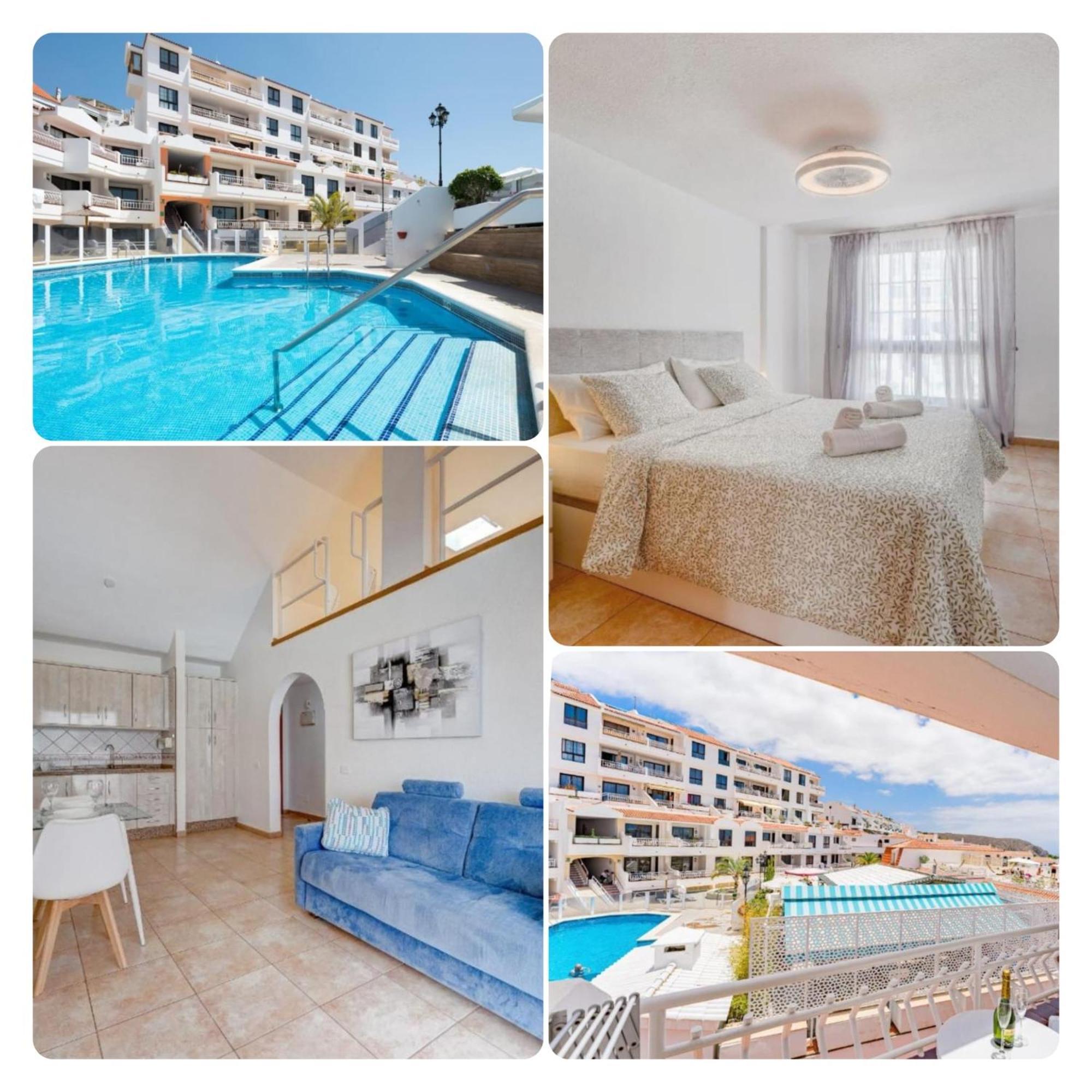 Pretty 1B Apartment In Diamantes 2, Heated Pool Los Cristianos  Exterior foto